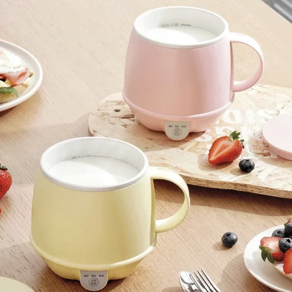 500ml Smart Mini Electric Rechargeable Hot Milk & Food Heating Cup – Mini Cooker