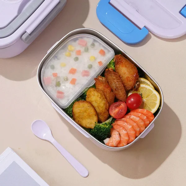 Travel electric lunch box food warmer