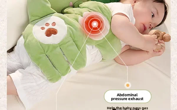 Newborn sleep comfort plush pillow