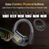 Sports earbuds with secure ergonomic fit