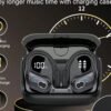 Bluetooth 5.4 wireless earbuds with ENC microphone