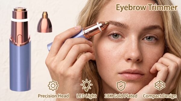 Women Eyebrow Trimmer and Facial Hair Remover